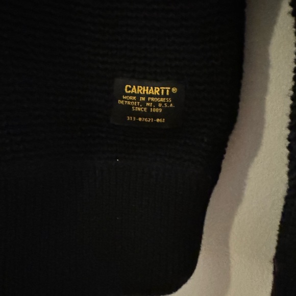 Carhartt WIP Classic woven sweater Mens size small - Picture 2 of 2